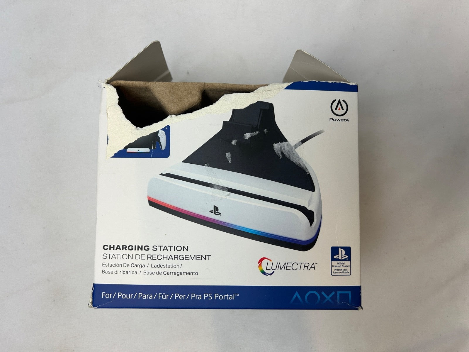 PowerA Charging Station for PlayStation Portal™ Remote Player with Lumectra™