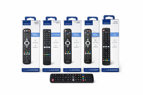 Bulk Lot Insignia TV Remotes NS-RMT3D21, NS-RMTSAM21 & More – Mixed Models/As Is