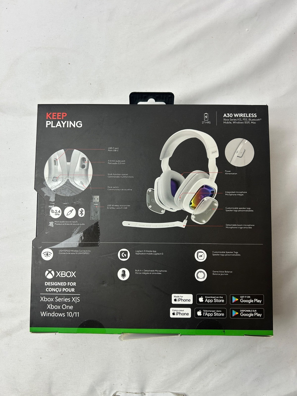 Logitech Astro A30 Headphones - Xbox