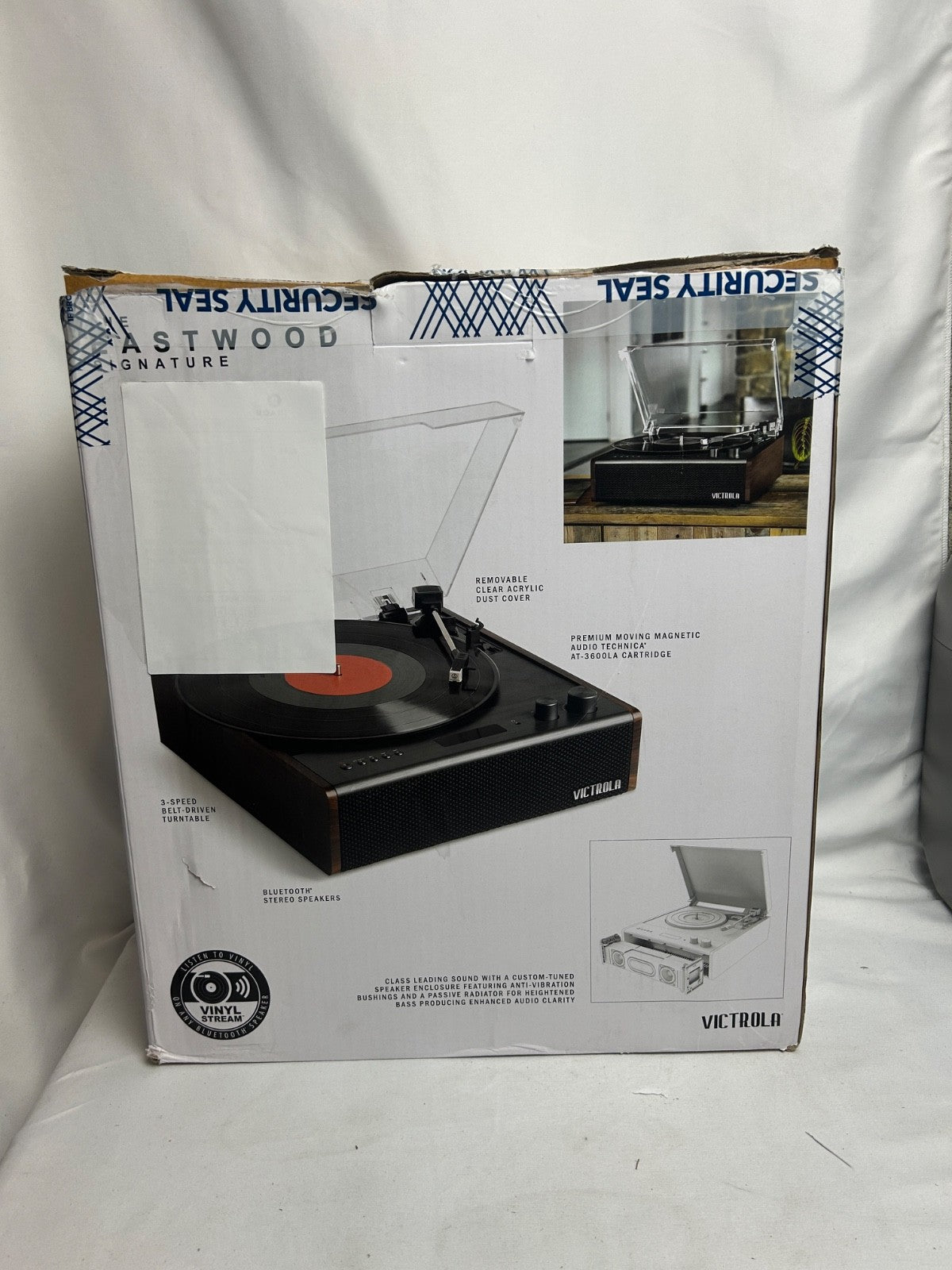 Victrola Eastwood Signature Bluetooth Streaming Record Player in Espresso VTA-73