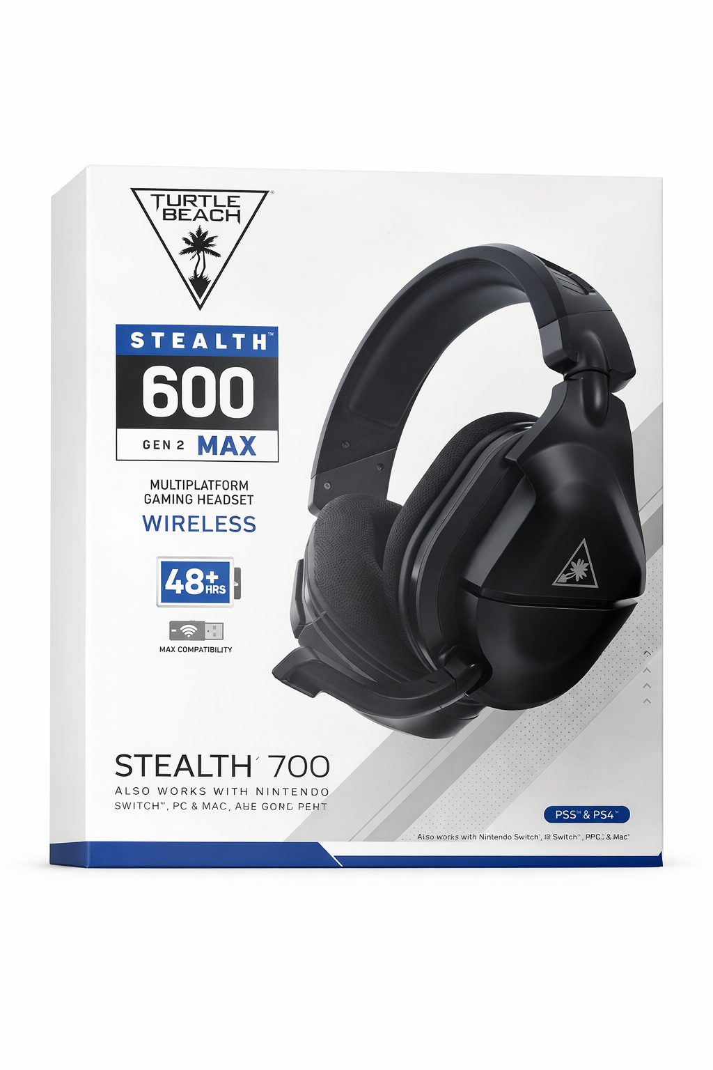 Turtle Beach Stealth 600 Gen 2 Max USB Gaming Headset for PS4 & PS5 – Black
