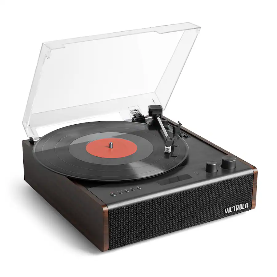 Victrola Eastwood Signature Bluetooth Streaming Record Player in Espresso VTA-73