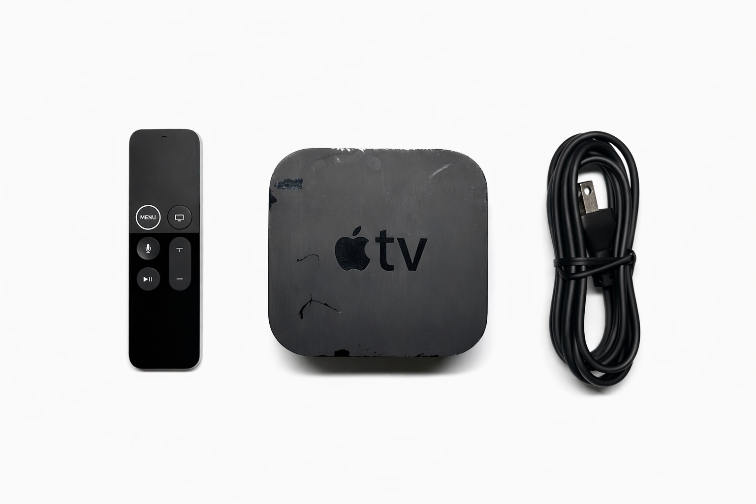 Apple TV A1625 HD Media Streamer with Remote & Power Cable