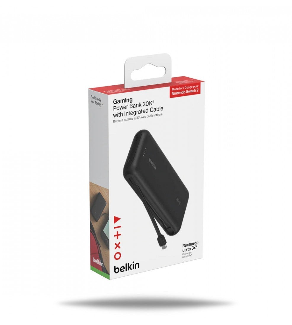 Belkin Power Bank 20k Nintendo Switch 2 30W Fast Charge BPB024
