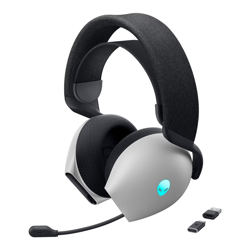 Alienware AW725H Tri Mode Wireless Gaming Headset - Lunar Light (No dongle)