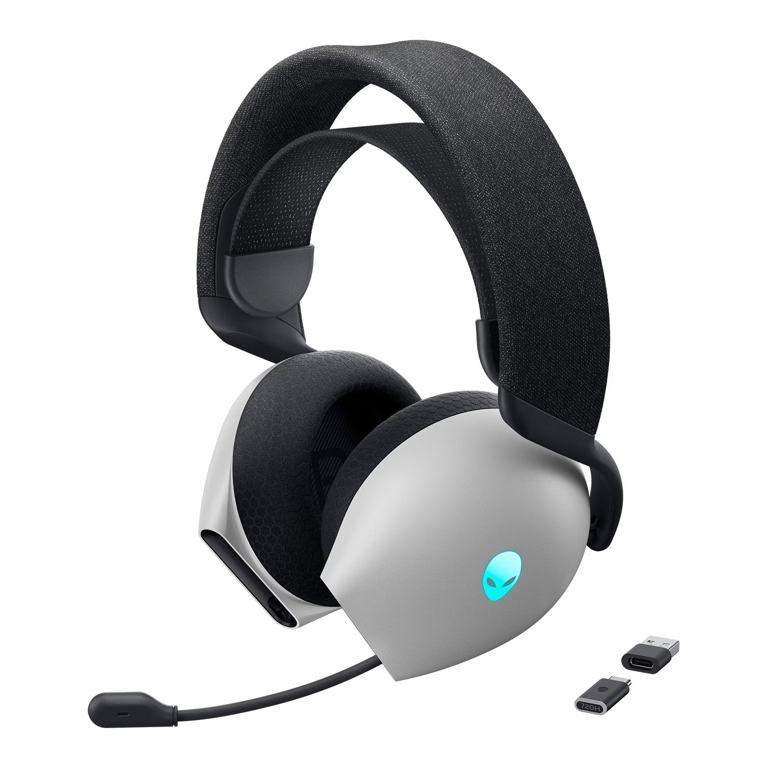 Alienware AW725H Tri Mode Wireless Gaming Headset - Lunar Light (No dongle)