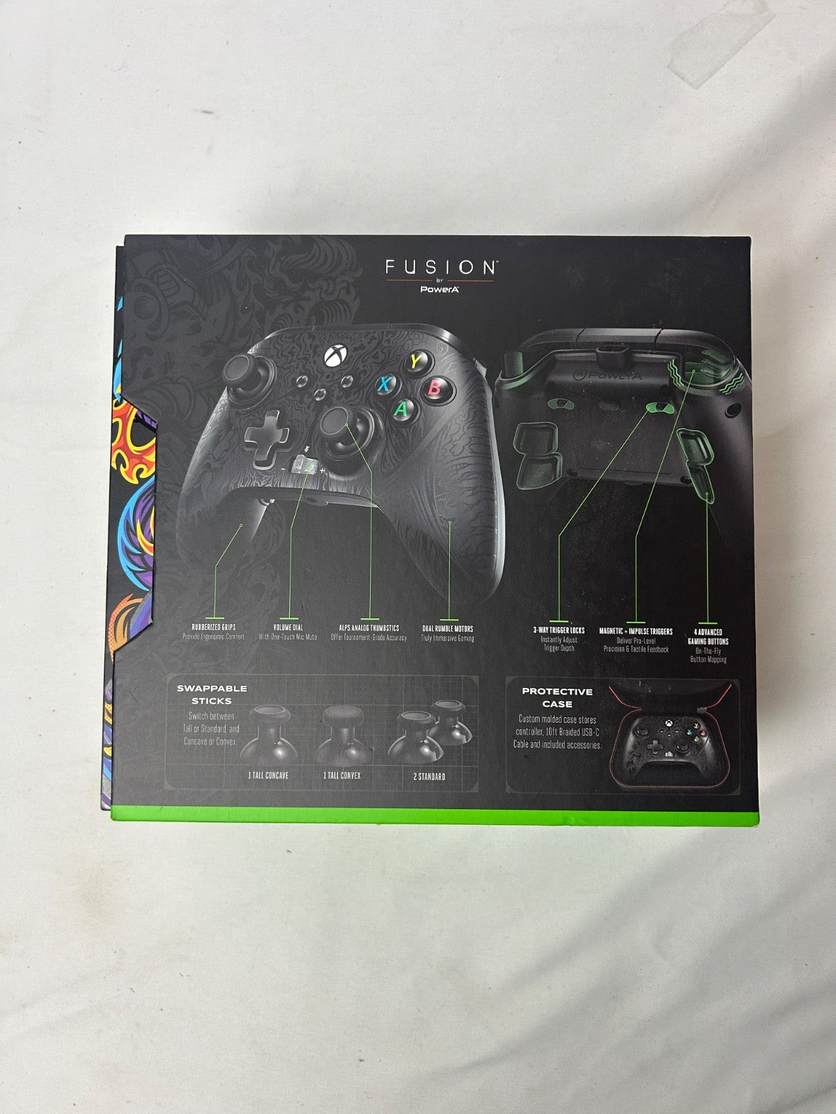 PowerA Fusion Pro 3 Midnight Shadow Wired Mappable Controller for Xbox