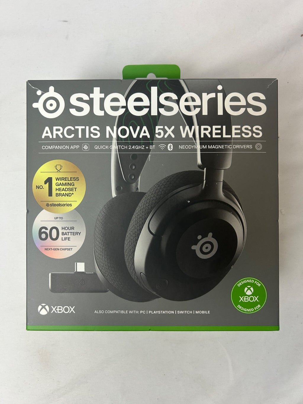 SteelSeries Arctis Nova 5X Wireless Headset Black - XBOX