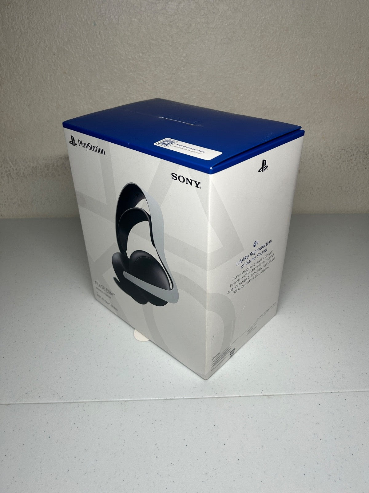 Sony PlayStation PULSE Elite Wireless Gaming Headset for PS5 - White