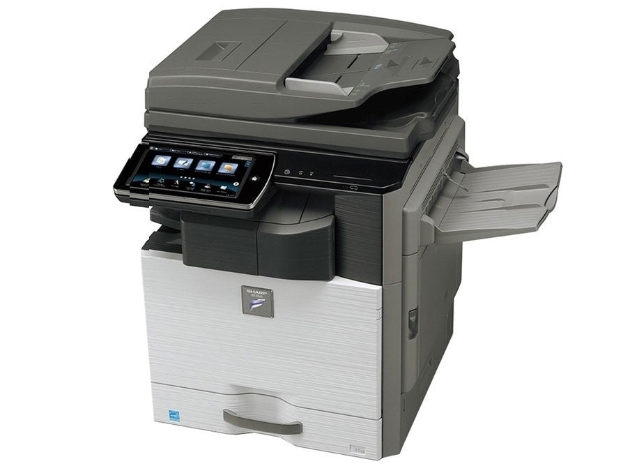 Sharp MX-M465N Monochrome Multifunction Copier Printer Scanner