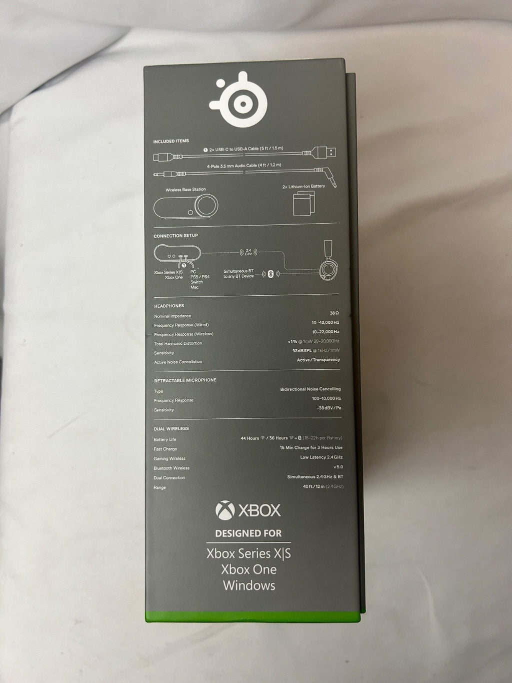 SteelSeries Arctis Nova Pro Wireless Gaming Headset ANC for Xbox Black