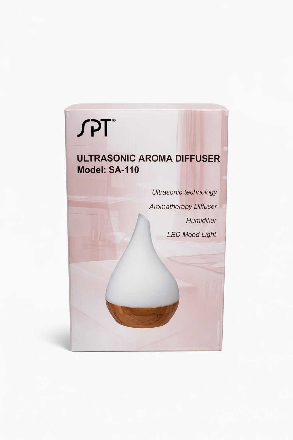 SPT Ultrasonic Aroma Diffuser SA-110 – LED Mood Light & Humidifier