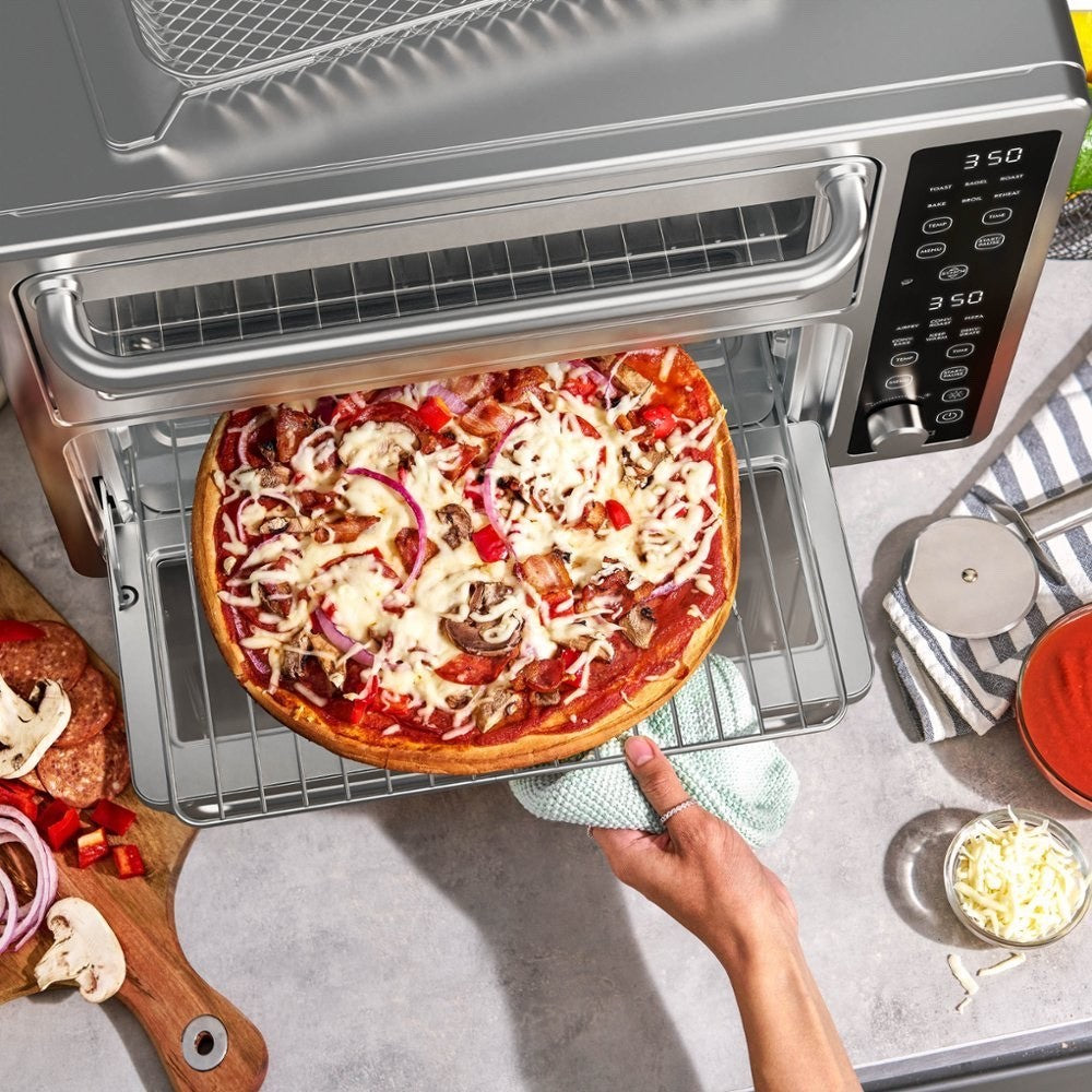 bella PRO - DoubleUp Oven with Probe Thermometer - Stainless Steel , 90209 , NEW