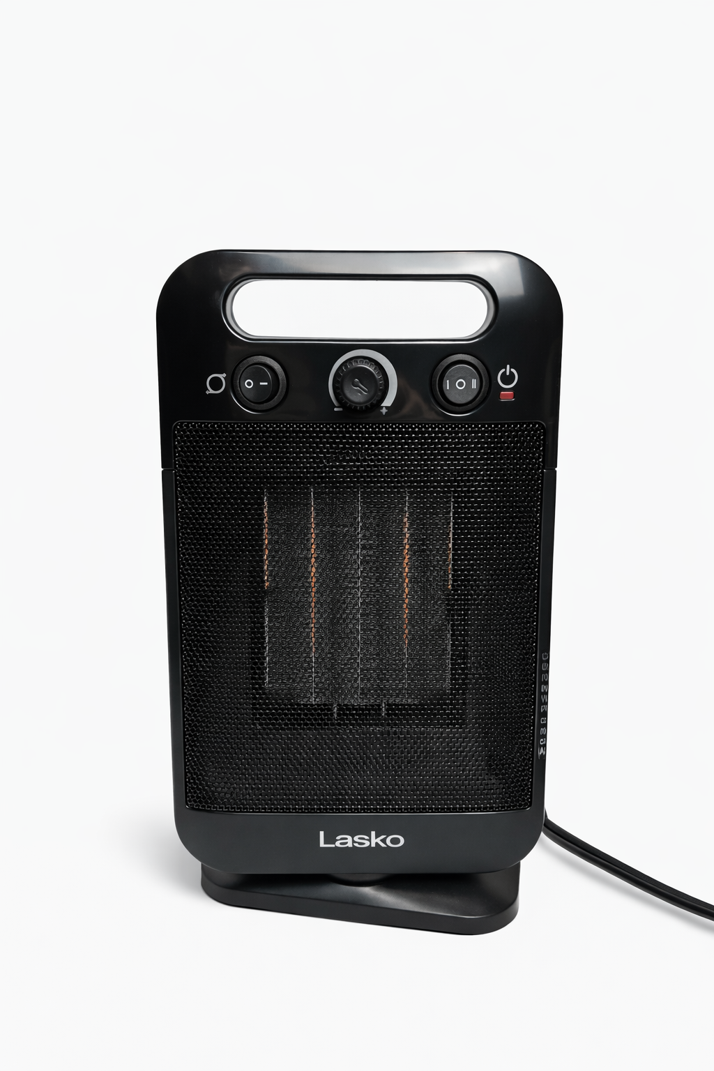 Lasko MyHeat Go 1500-Watt Electric Tabletop Ceramic Space Heater – Black