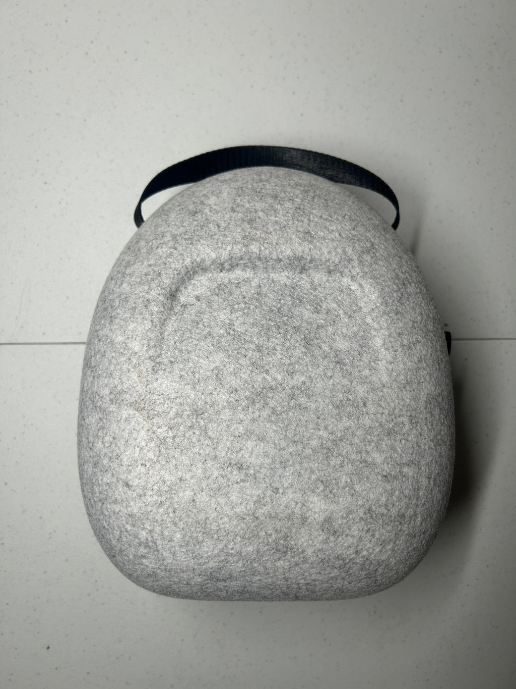 Genuine Sony Playstation Pulse Elite Headphones Carrying Case Grey Felt