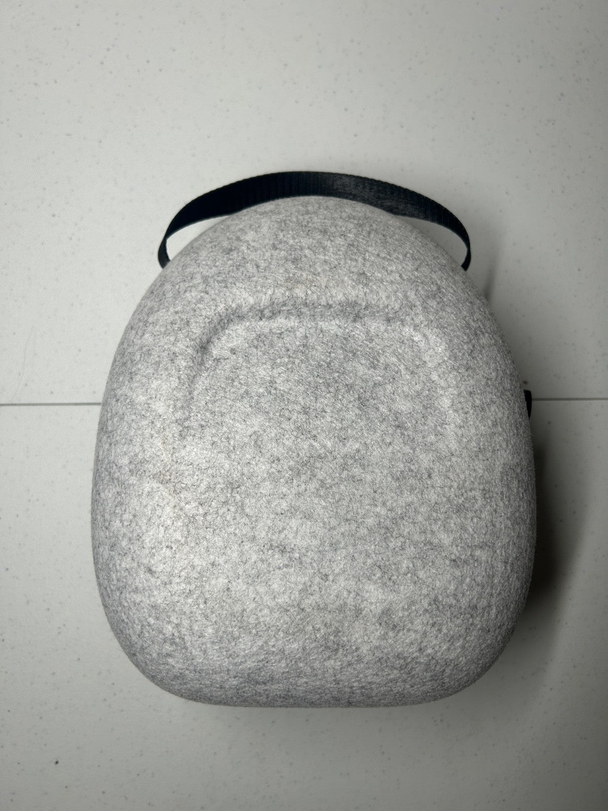 Genuine Sony Playstation Pulse Elite Headphones Carrying Case Grey Felt