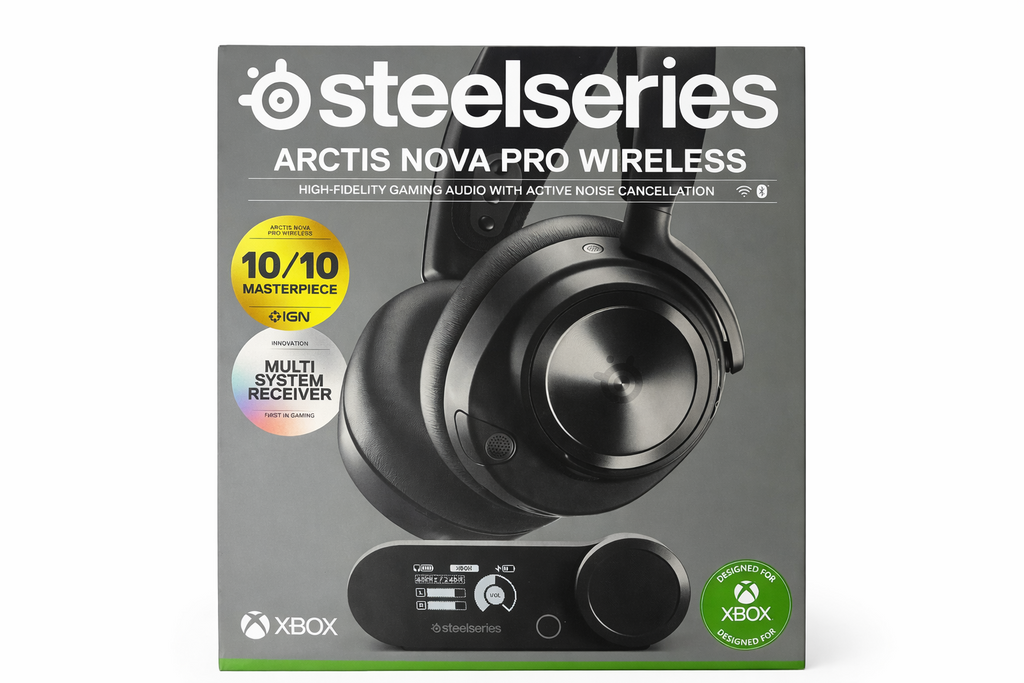 SteelSeries Arctis Nova Pro Wireless Gaming Headset ANC for Xbox Black