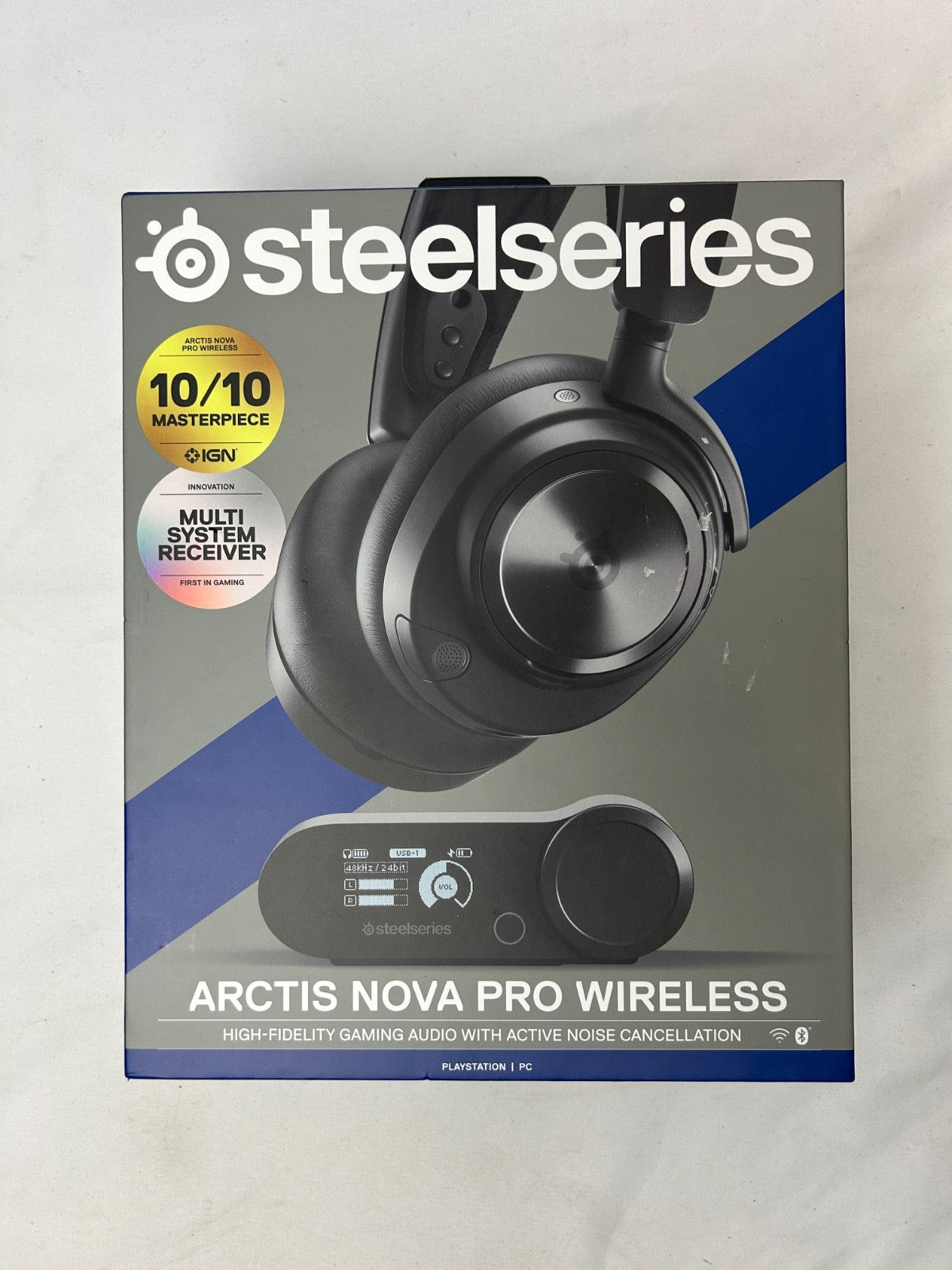 SteelSeries Arctis Nova Pro Wireless Noise Cancelling Headset Playstation/PC NIB
